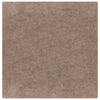 Vidaxl antislip shaggy tapijt bruin 120 x 120 cm pp