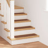 Vidaxx alfombrillas antideslizantes para escaleras con respaldo de látex 15 piezas amarillo 75 x 20 cm pp