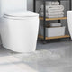 Vidaxl antislip badmat met toilet cut grijs 50 x 50 cm pp
