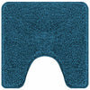 Vidaxx tappeto da bagno antiscivolo con taglio WC blu 50 x 50 cm pp