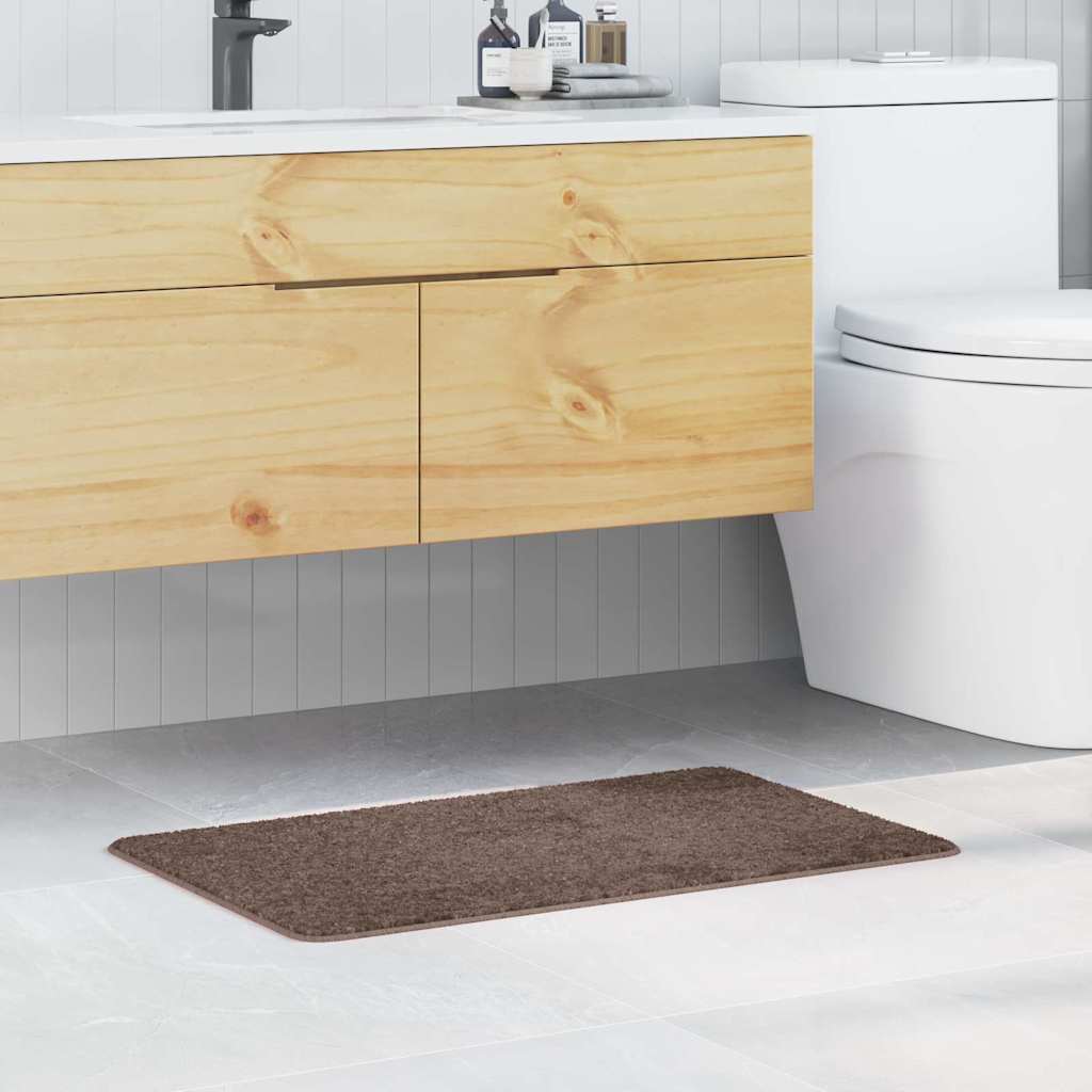Tappetino da bagno antiscivolo Vidaxx marrone 50 x 80 cm pp
