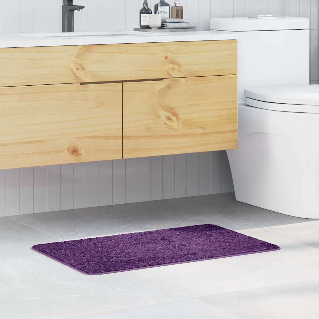 Vidaxl antislip badmat paars 50 x 80 cm pp