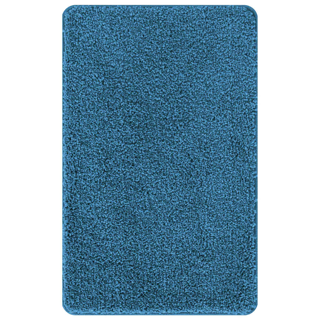 Vidaxx alfombra de baño antideslizante azul 50 x 80 cm pp
