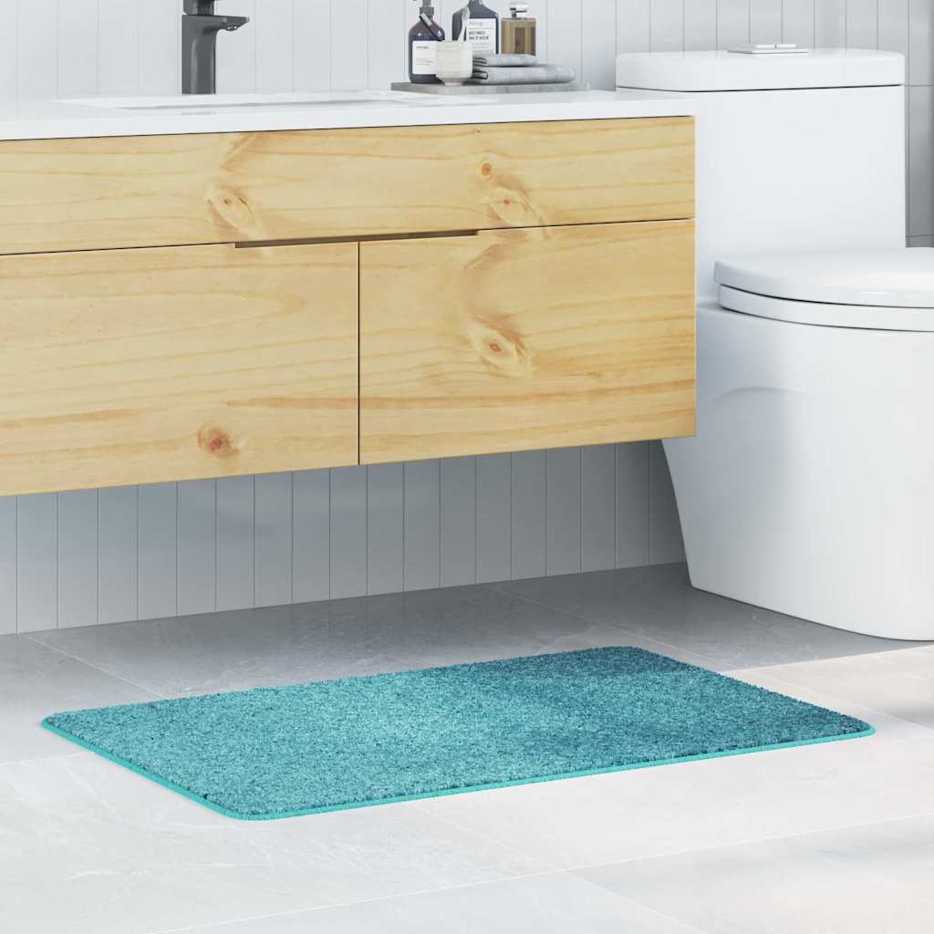 Tappetino da bagno antiscivolo Vidaxx turchese 60 x 90 cm pp