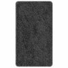 Vidaxl antislip badmat donkergrijs 70 x 120 cm pp