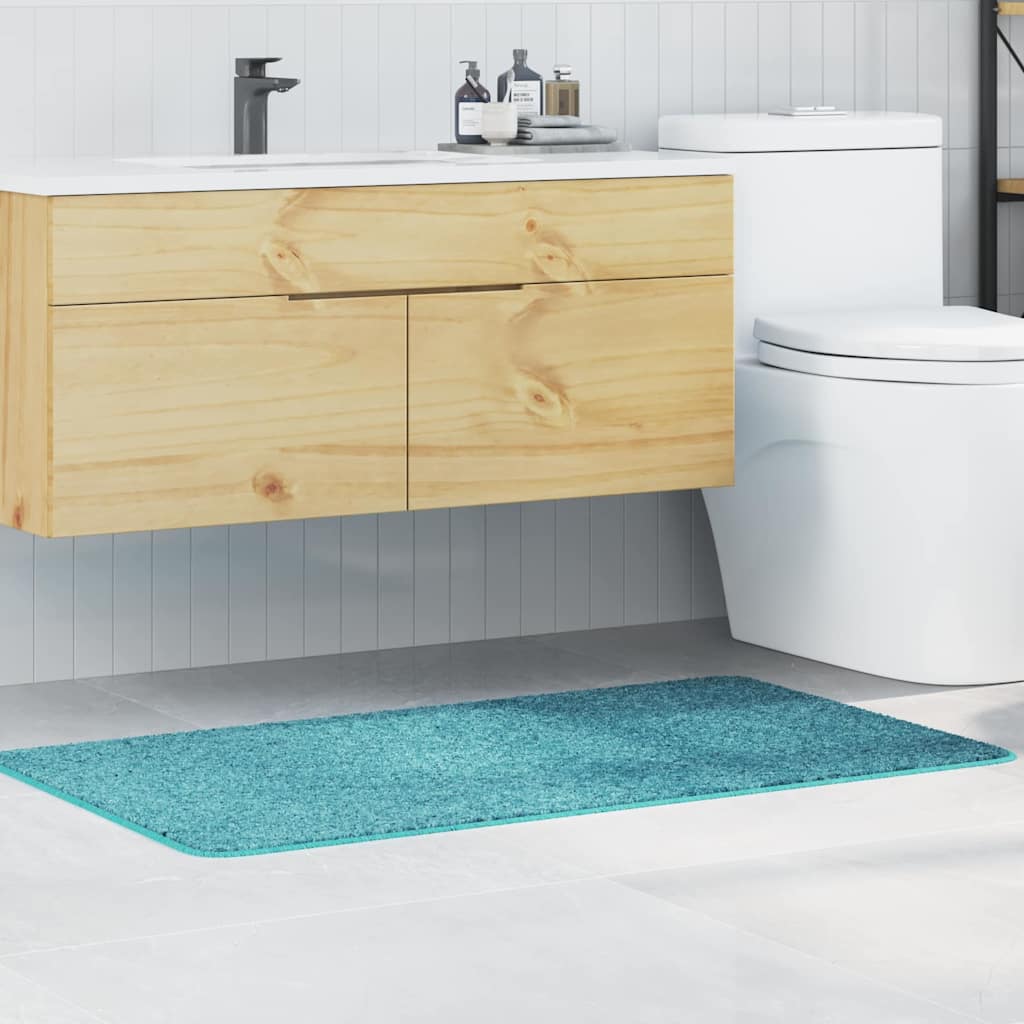 Tappetino da bagno antiscivolo Vidaxx turchese 70 x 120 cm pp