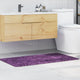 Vidaxl antislip badmat paars 70 x 120 cm pp