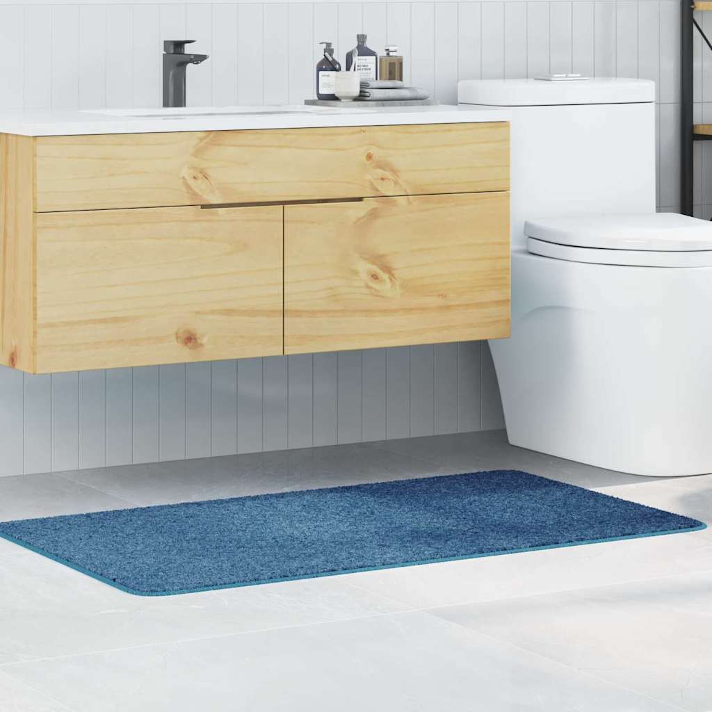 Tappetino da bagno antiscivolo Vidaxx blu 70 x 120 cm pp