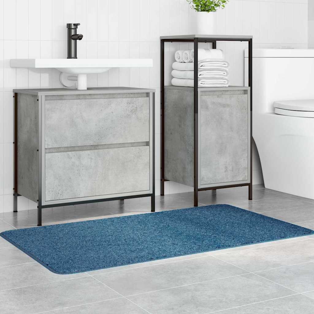 Tappetino da bagno antiscivolo Vidaxx blu 70 x 120 cm pp
