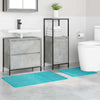 Vidaxx tappetino da bagno antiscivolo set 2 pezzi turchese pp