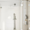 Vidaxx rociador de ducha tipo lluvia acero inoxidable 304 25 cm redondo