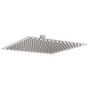 Vidaxx rociador de ducha tipo lluvia 25x25 cm cuadrado acero inoxidable 304