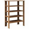 Vidaxl Shoe Rack 61x32x87.5 cm Madera procesada Madera vieja coloreada