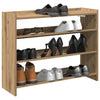 Vidaxl Shoe Rack 80x25x62 CM Color de roble artesanal procesado