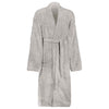 Accappatoio VidaXL kinn grigio s cotone