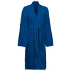 Vidaxl badjas kinn blauw l katoen