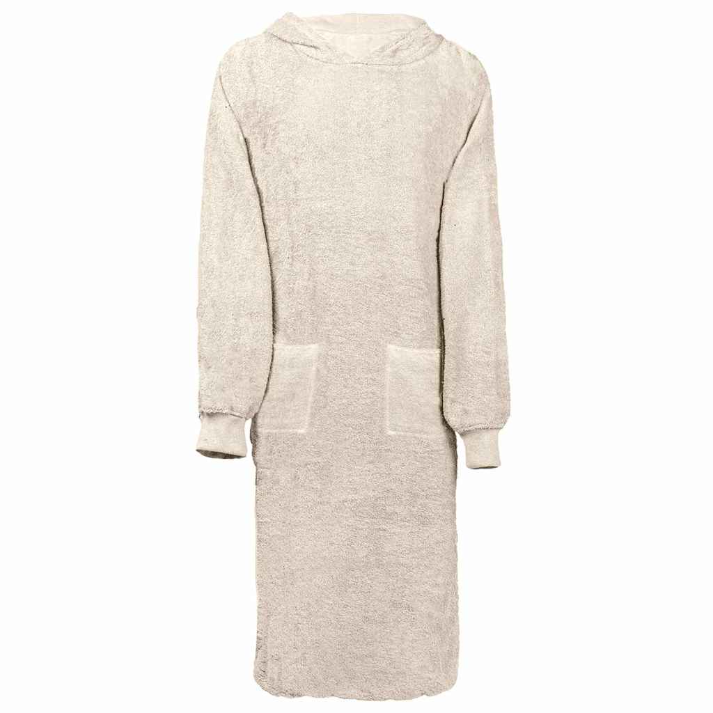VidaXL coperta con cappuccio Kinn Crema XL in cotone