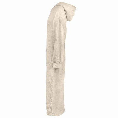 VidaXL coperta con cappuccio Kinn Crema XXL in cotone
