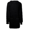 VidaXL manta sudadera con capucha kinn negro l algodón