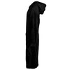 VidaXL coperta con cappuccio kinn nera xl in cotone