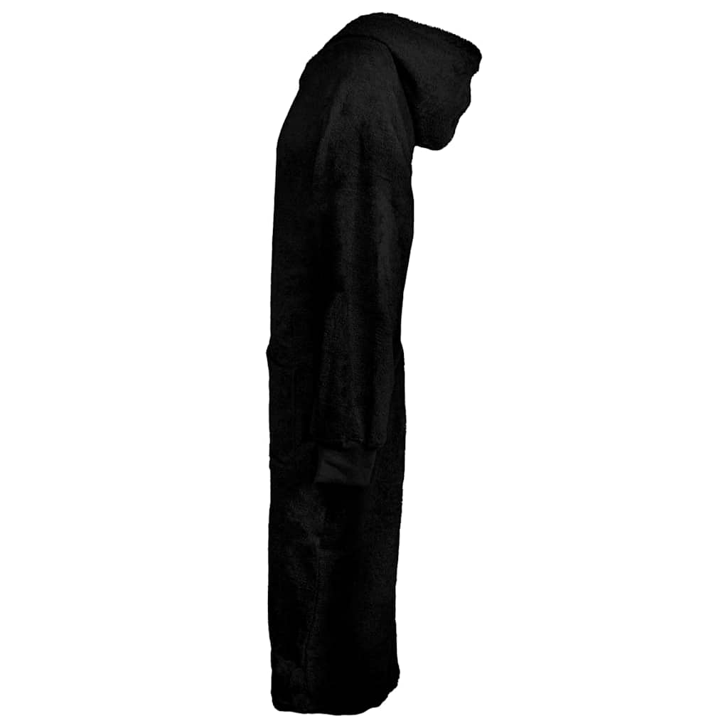 VidaXL coperta con cappuccio kinn nera xl in cotone
