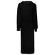 VidaXL coperta con cappuccio kinn nera xxl in cotone