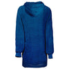 VidaXL manta sudadera con capucha kinn azul marino l algodón