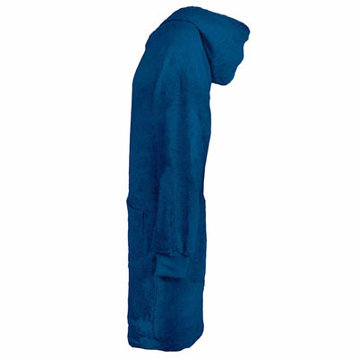 VidaXL coperta con cappuccio kinn blu navy l cotone