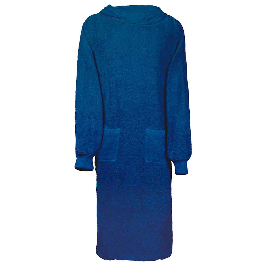 VidaXL coperta con cappuccio Kinn blu navy XL in cotone