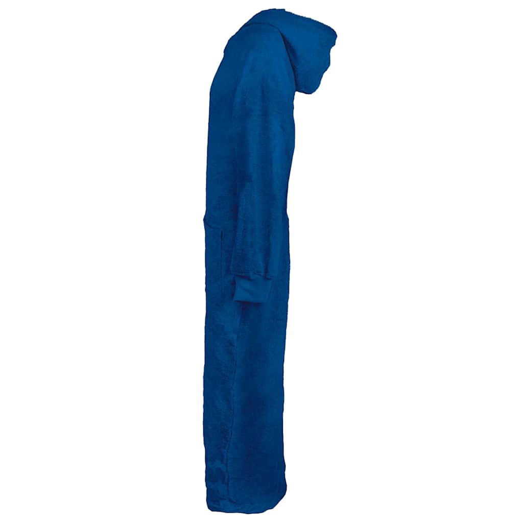 VidaXL coperta con cappuccio Kinn blu navy XXL in cotone