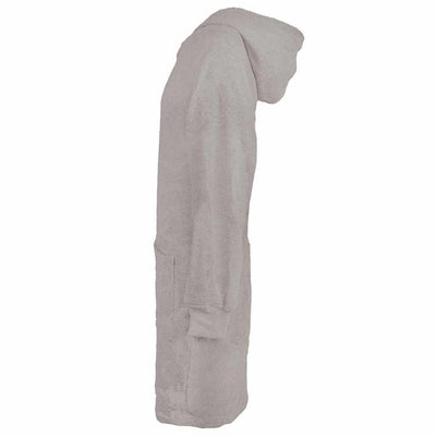 VidaXL coperta con cappuccio Kinn grigio l cotone