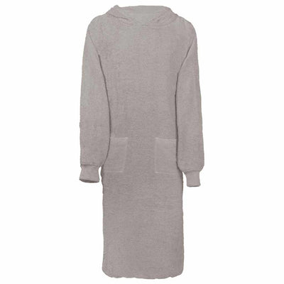 Vidaxl coperta con cappuccio Kinn grigio XL in cotone