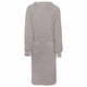 Vidaxl coperta con cappuccio Kinn grigio XL in cotone