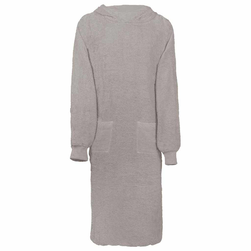 Vidaxl deken hoodie kinn grijs xl katoen