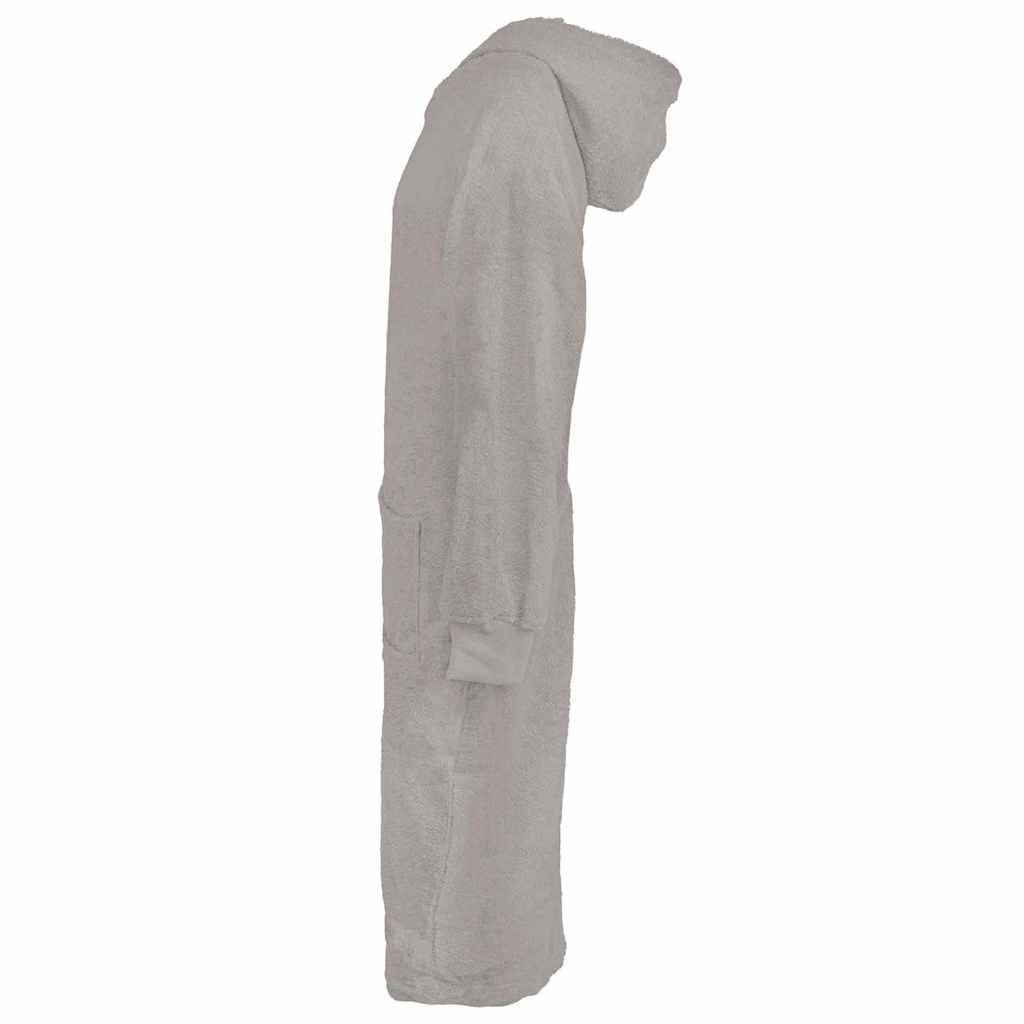 Vidaxl coperta con cappuccio Kinn grigio XL in cotone