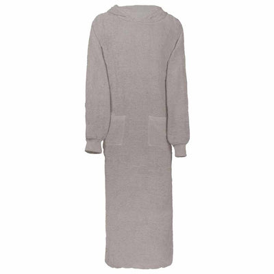 Vidaxl coperta con cappuccio Kinn grigio xxl in cotone