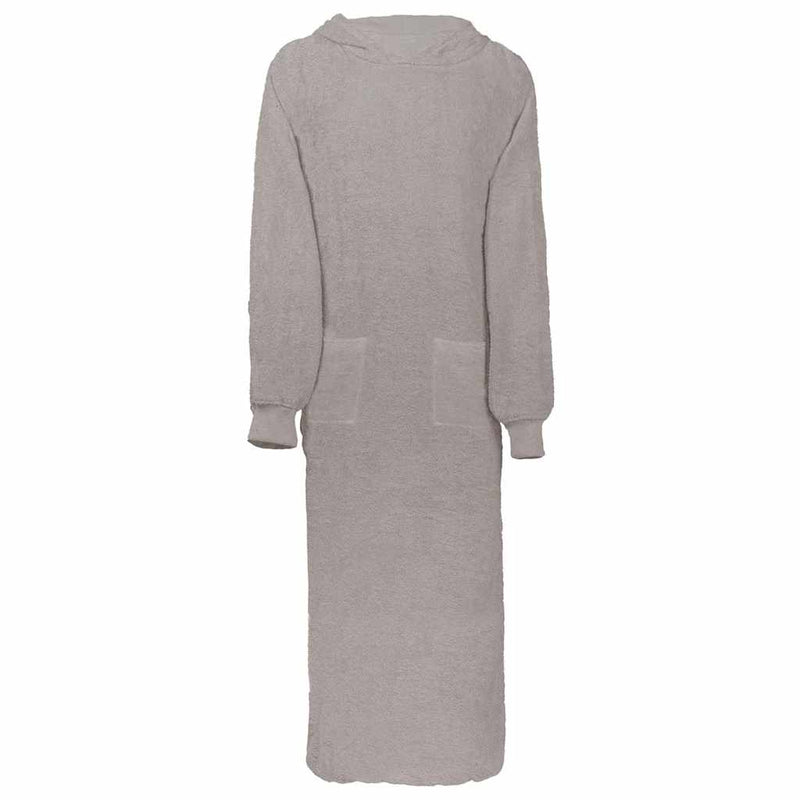Vidaxl coperta con cappuccio Kinn grigio xxl in cotone
