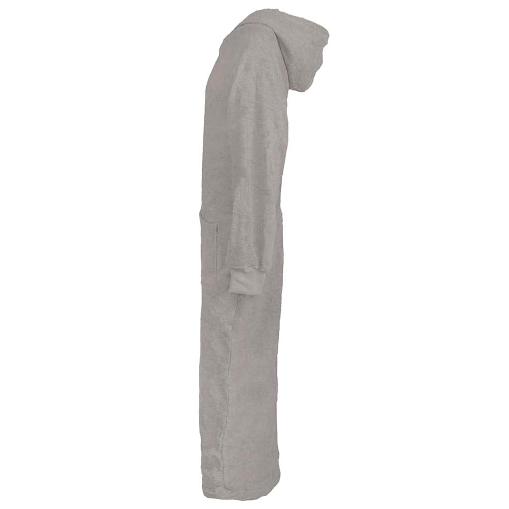 Vidaxl coperta con cappuccio Kinn grigio xxl in cotone