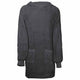 Vidaxl coperta con cappuccio kinn antracite l cotone