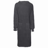 Vidaxl coperta con cappuccio kinn antracite xl cotone