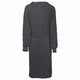 Vidaxl coperta con cappuccio kinn antracite xl cotone
