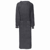 Vidaxl coperta con cappuccio Kinn antracite xxl cotone