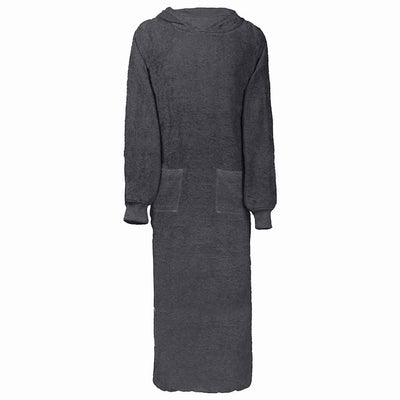 Vidaxl coperta con cappuccio Kinn antracite xxl cotone