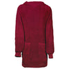 Vidaxl manta sudadera con capucha kinn rojo l algodón