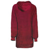 Vidaxl coperta con cappuccio kinn rossa l cotone
