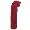 Vidaxl coperta con cappuccio kinn rossa l cotone