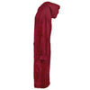 VidaXL coperta con cappuccio kinn rossa xl in cotone