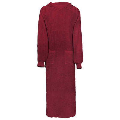 Vidaxl coperta con cappuccio Kinn rossa xxl in cotone