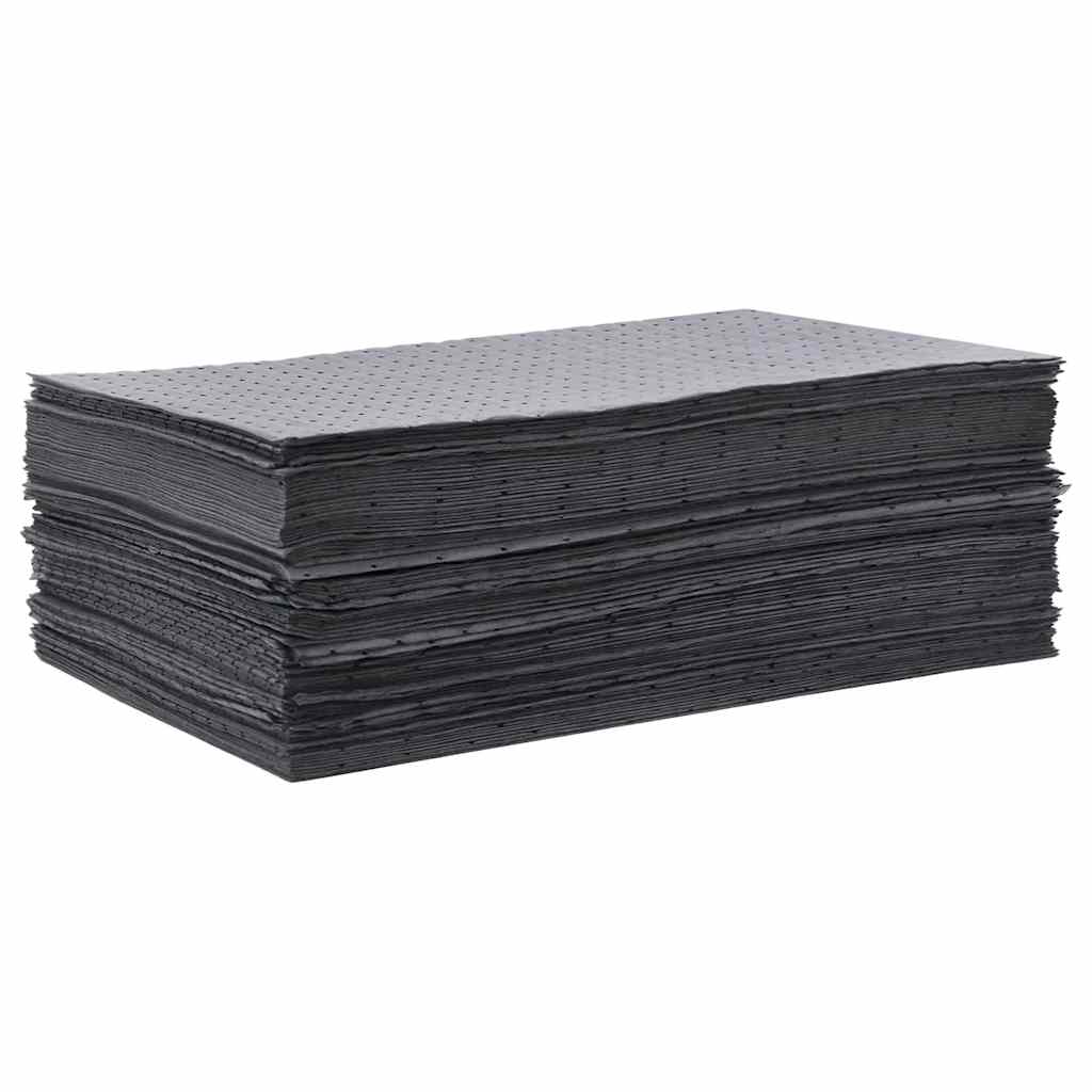 VidaXL compresas absorbentes de aceite 100uds 40x50 cm gris
