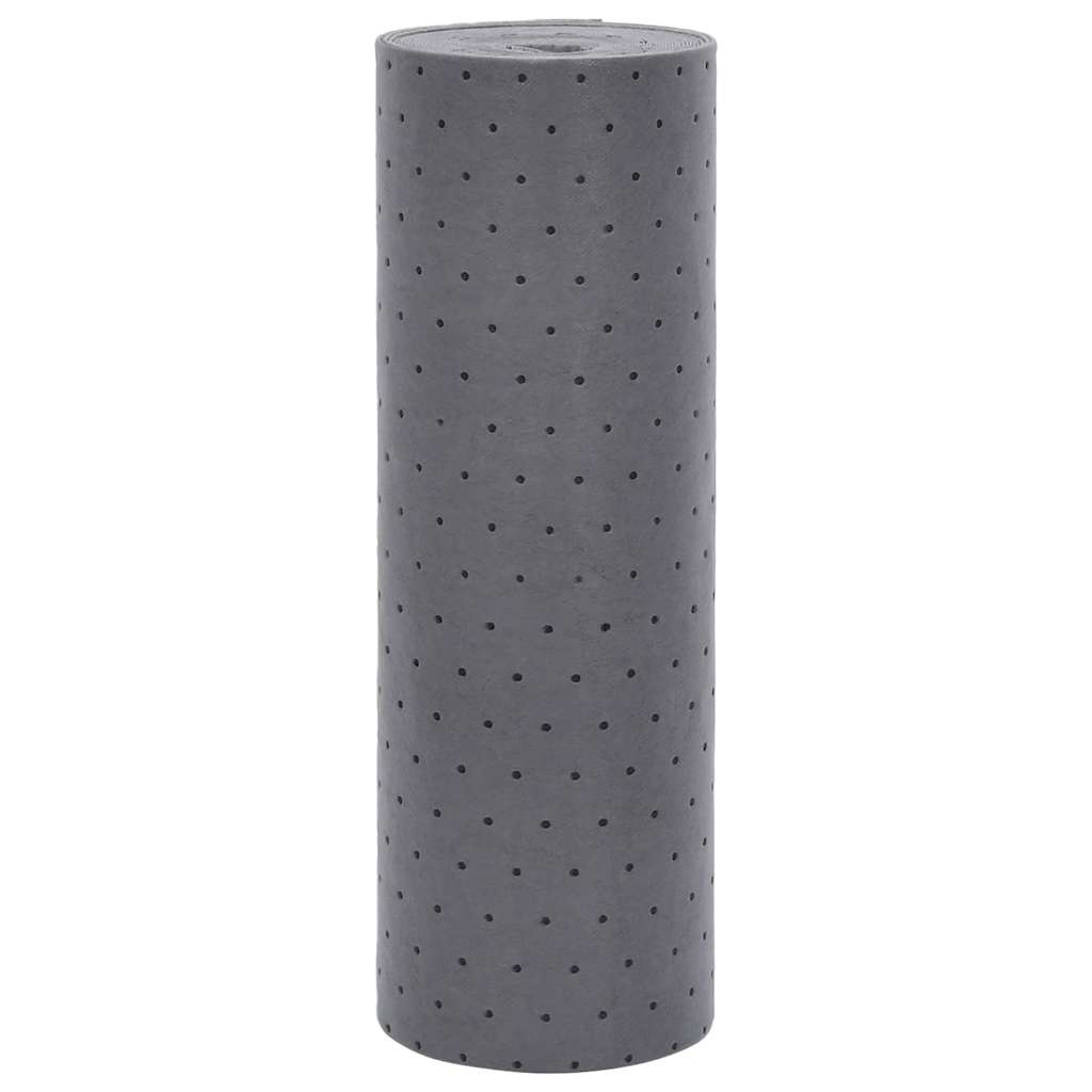 Tampone oleoassorbente VidaXL 40x1000 cm grigio